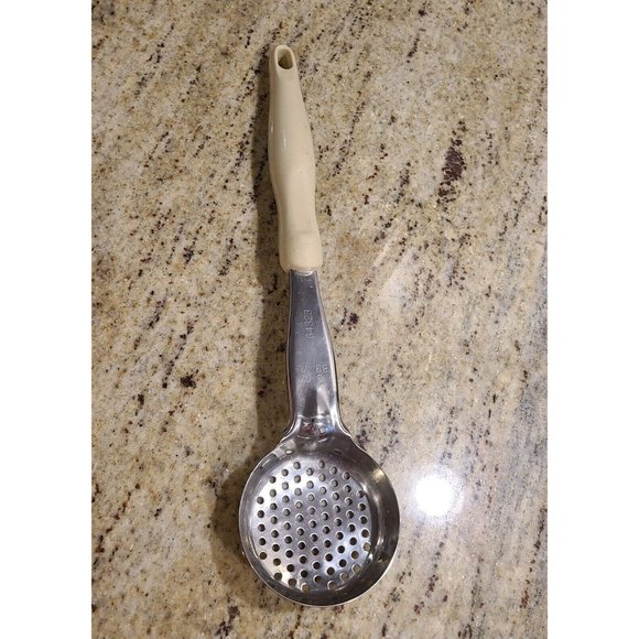 JP 3 oz 89 ML Slotted Strainer Spoon Ladle 64323 Portion Control - Picture 1 of 11